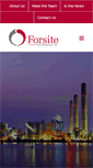 Mobile Screenshot of forsiteinc.com